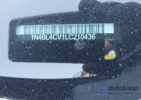 2020 Nissan Altima Sr Fwd из США, поврежденный, VIN 1N4BL4CV1LC210436